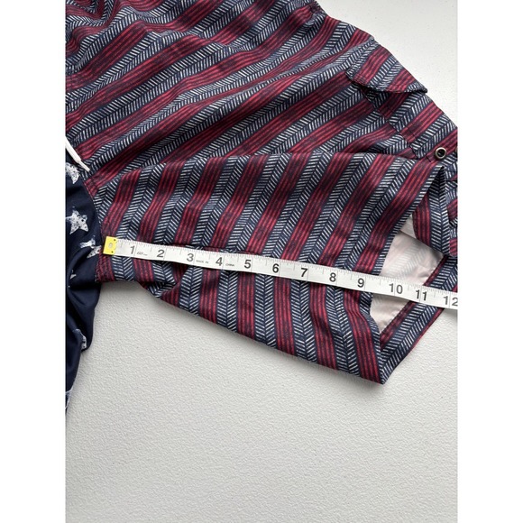 Trunks Surf & Swim Co. Swim Trunks American Flag Print Lined L - Picture 5 of 5